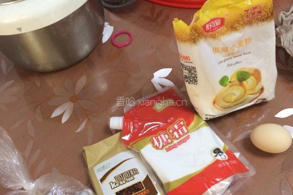 可可饼干的做法图解1