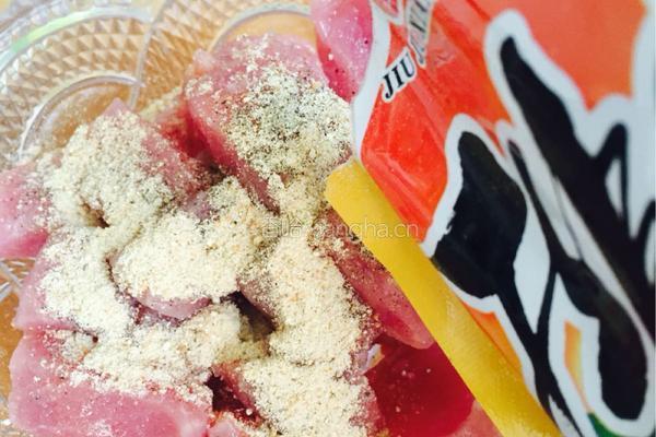家庭版本烤箱烤牙签羊肉的做法图解4