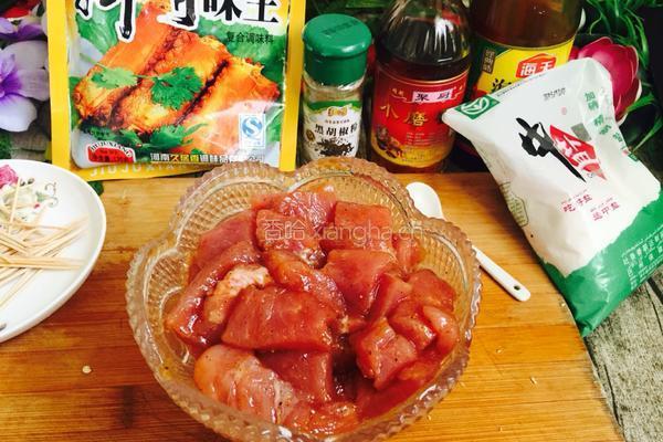 家庭版本烤箱烤牙签羊肉的做法图解7