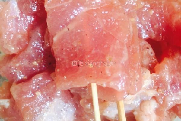 家庭版本烤箱烤牙签羊肉的做法图解10