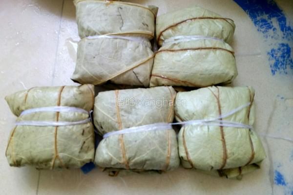 荷叶糯米鸡的做法图解13
