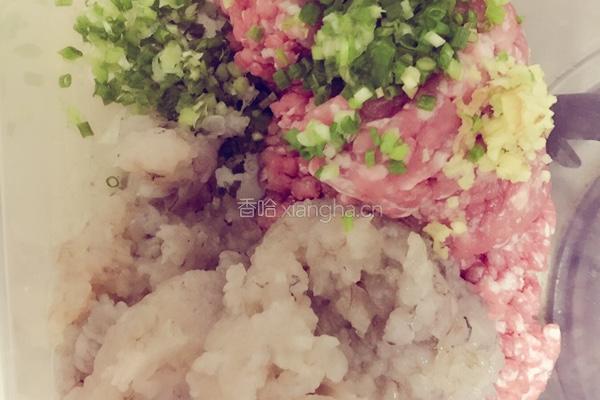 鲜肉虾仁馄饨的做法图解6