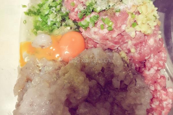 鲜肉虾仁馄饨的做法图解7
