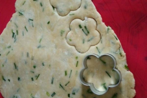 低糖香葱饼干的做法图解7