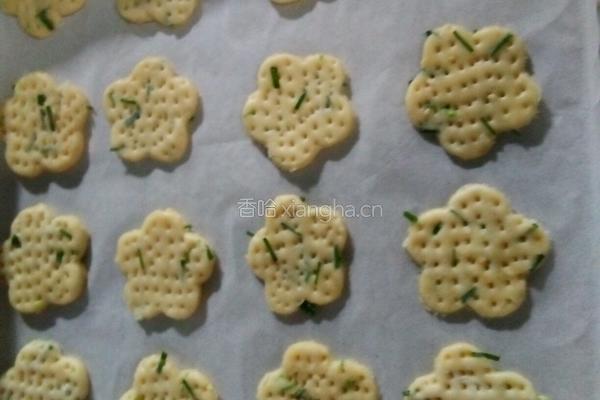 低糖香葱饼干的做法图解8