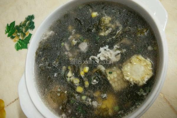 紫菜玉米蛋花汤的做法图解5
