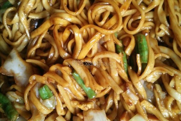美味炒面的做法图解10