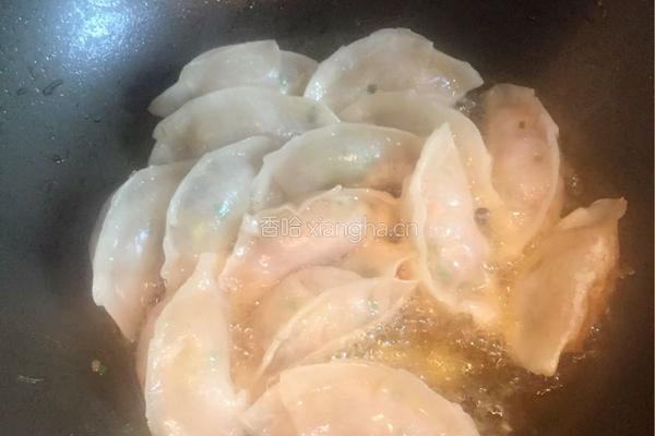 香葱肉沫粉丝煎饺的做法图解2