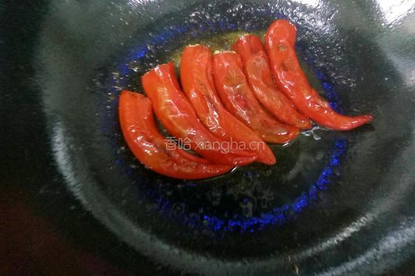 辣椒酿肉的做法图解7