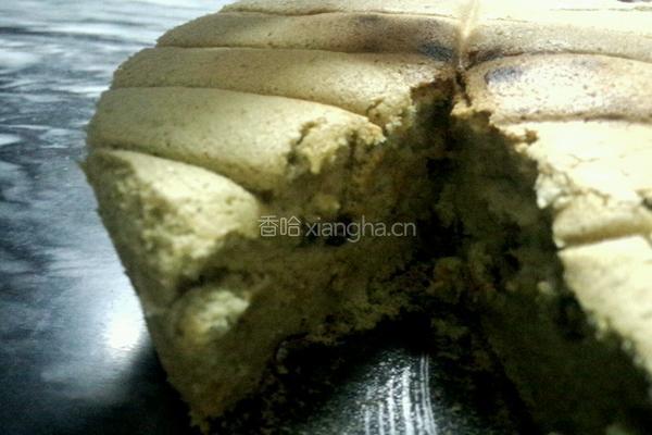 抹茶红豆戚风蛋糕的做法图解6