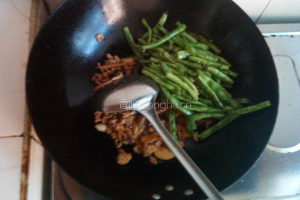 肉末豆角的做法图解6
