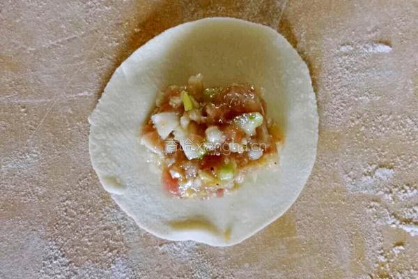 白菜猪肉饺子的做法图解6