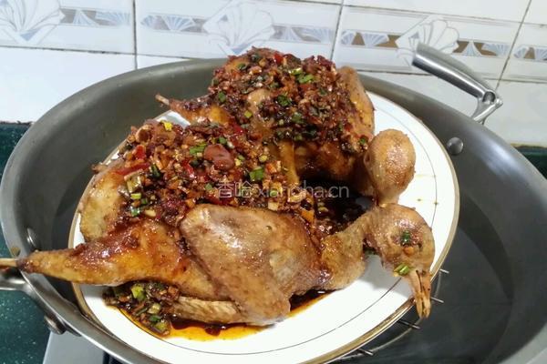 烤乳鸽的做法图解9