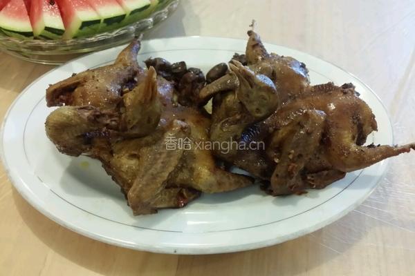 烤乳鸽的做法图解10
