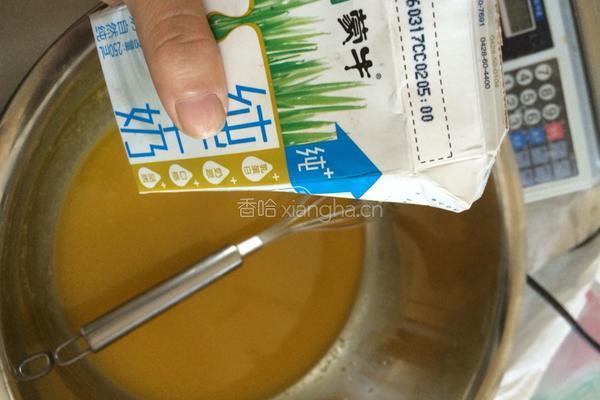 8寸蛋糕胚的做法图解4