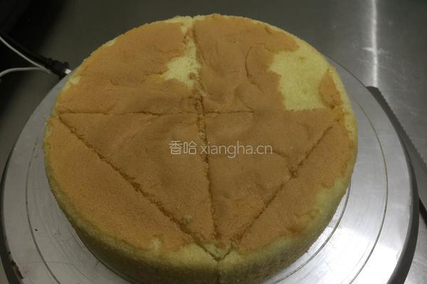 玫瑰爱心蛋糕的做法图解1