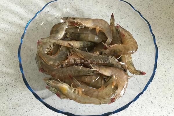 白灼基围虾的做法图解2