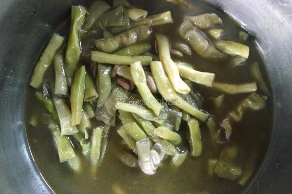水煮豆角