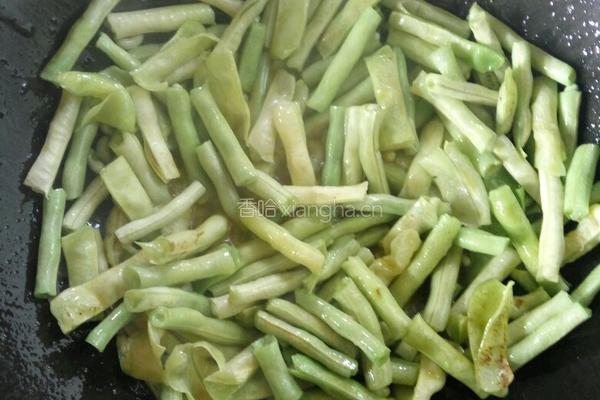 水煮豆角的做法图解3