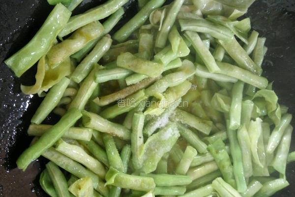 水煮豆角的做法图解4