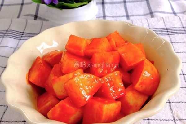 简易韩式萝卜泡菜