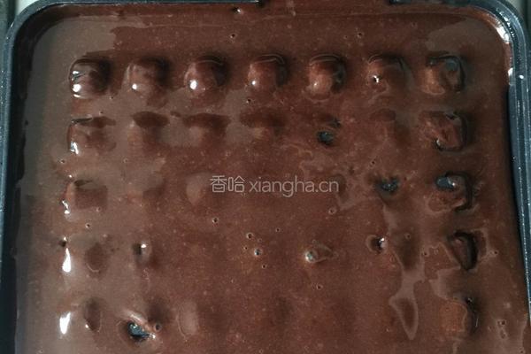 抹茶可可粉华夫饼的做法图解9