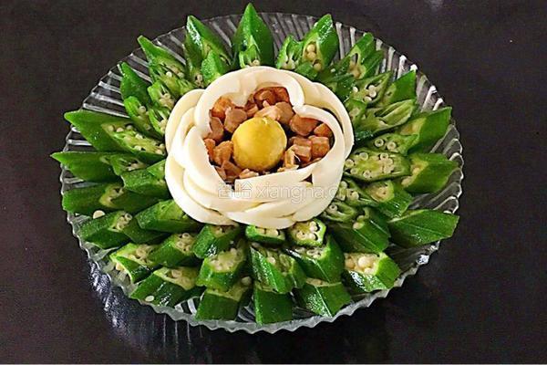 秋葵之韵如夏花的做法图解16