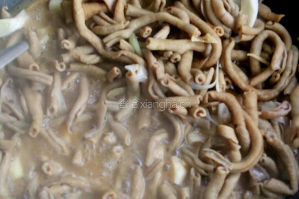 香辣鸭肠的做法图解3
