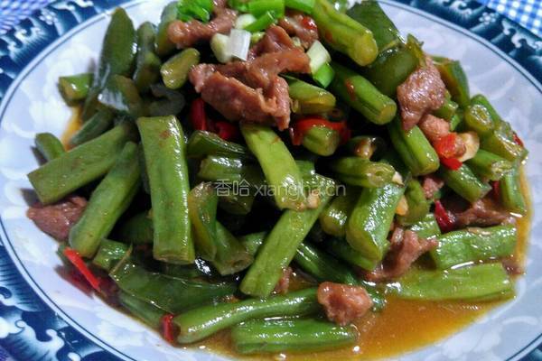 四季豆炒肉丝的做法图解9