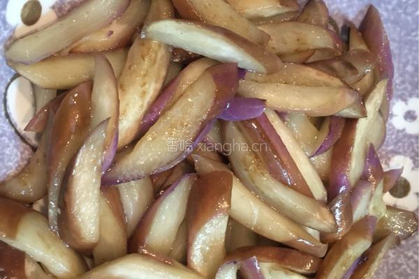 肉沫烧茄子的做法图解4