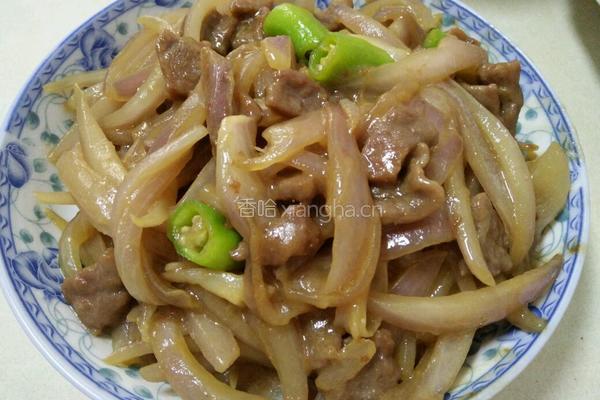 洋葱炒牛肉