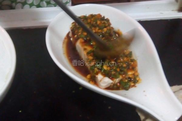 凉拌内酯豆腐的做法图解4