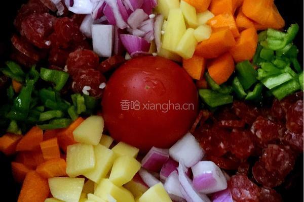 番茄焖饭的做法图解8