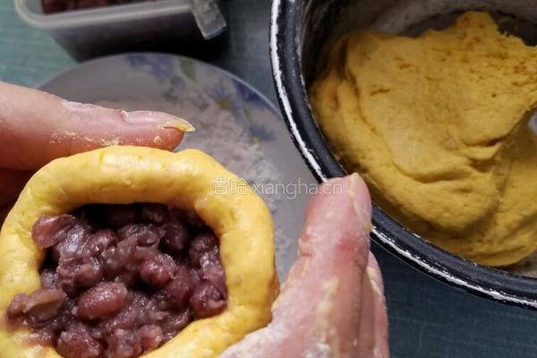 糯米红豆馅饼的做法图解9