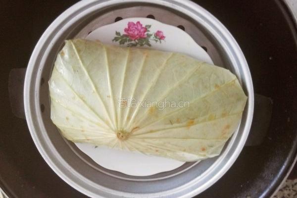 荷叶饭的做法图解7