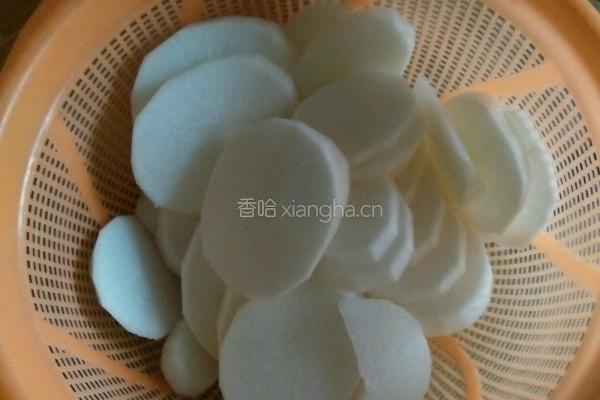 肉片萝卜炖的做法图解3