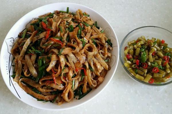 孜然炒饼丝