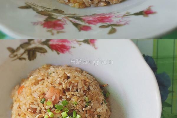 一人食雜料炒飯的做法图解7