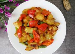 红椒烧茄子