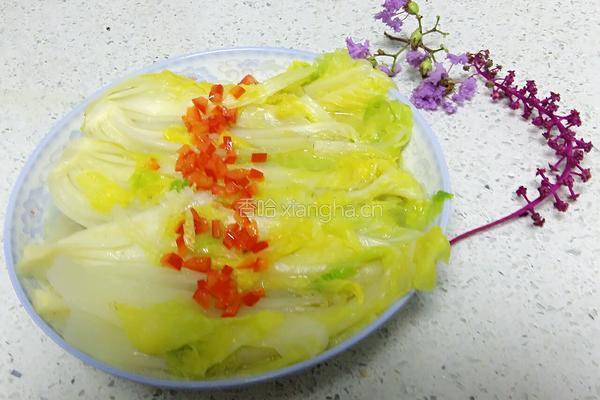 上汤粉丝娃娃菜的做法图解7