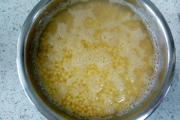 绿豆沙的做法图解3