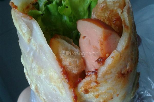 煎饼果子的做法图解10