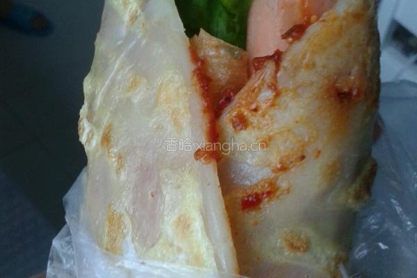 煎饼果子的做法图解9