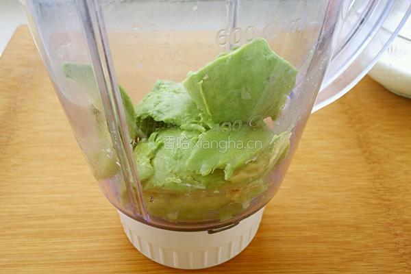 牛油果奶昔的做法图解4