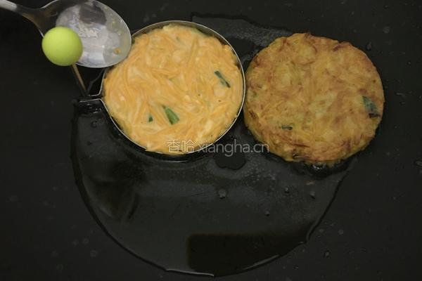 南瓜鸡蛋煎饼的做法图解11