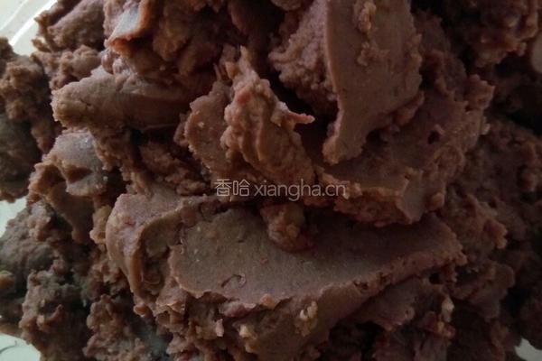 豆沙馅的做法图解4
