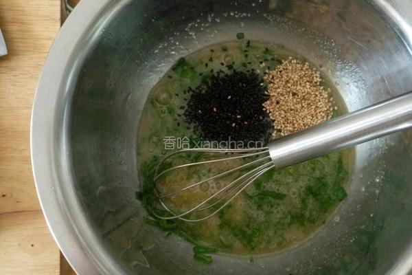 葱香芝麻咸桃酥的做法图解4