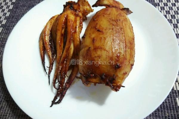 魷魚焗炒飯的做法图解3