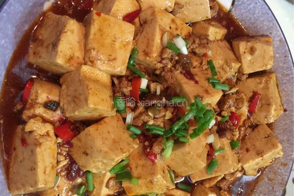 肉沫麻婆豆腐的做法图解3