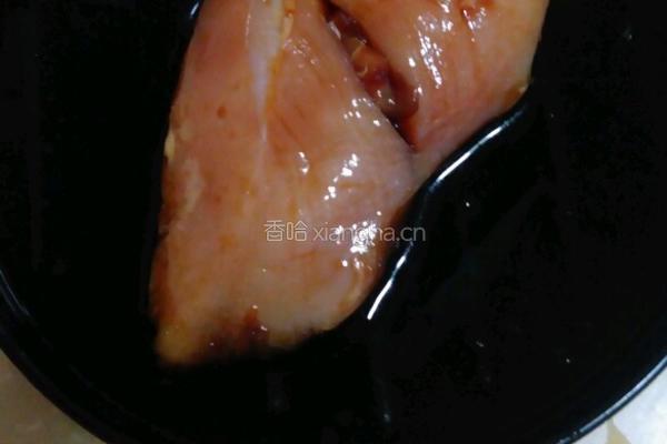 鸡柳白菜卷的做法图解1